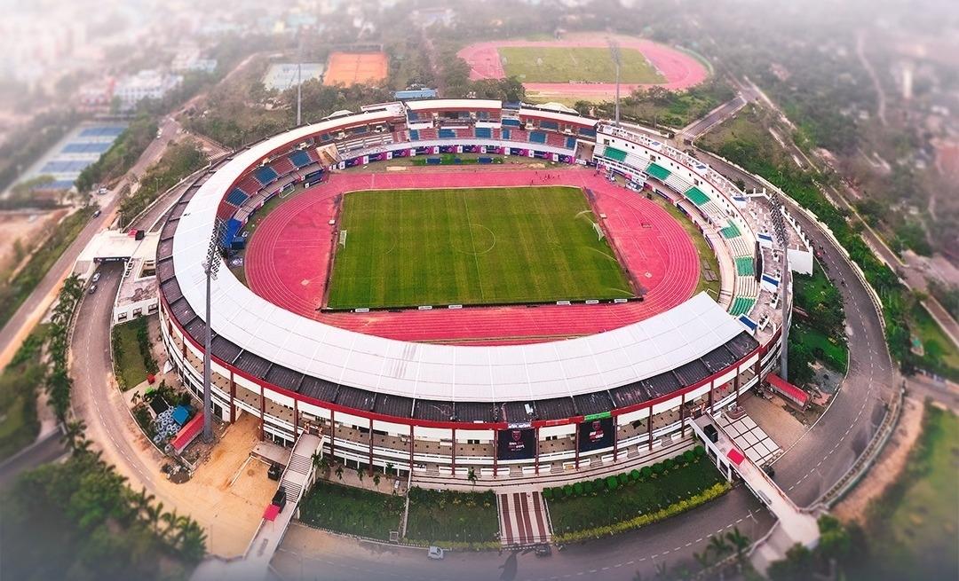 Kalinga Stadium Bhubaneswar Drone View