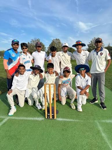 Cricket academy squad photo